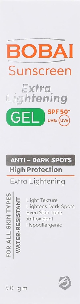BOBAI SUN SCREEN EXTRA LIGHTENING GEL SPF 50 60 ML