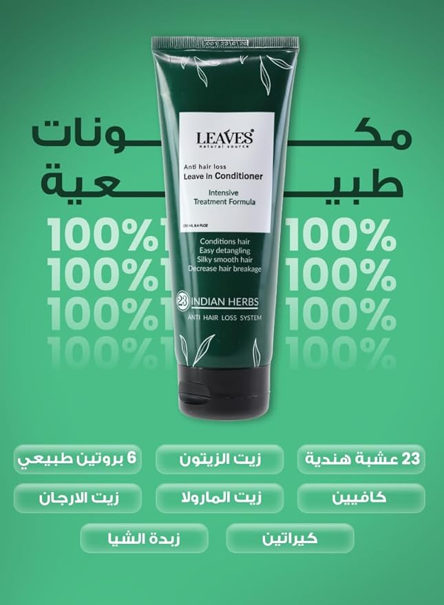 LEAVES ANTI HAIR LOSS LEAVE IN CONITINONER 250 ML