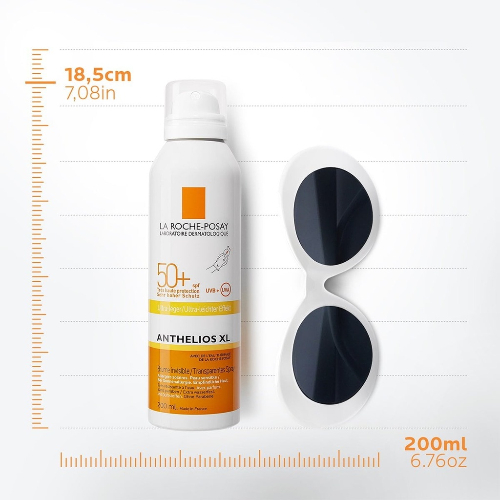 LA ROCHE POSAY ANTHELIOS XL INVISIBLE MIST SPF50+ 200ML