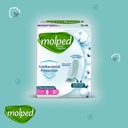 Molped Antibacterial Maxi Compressed Long Pads - 8 Pads
