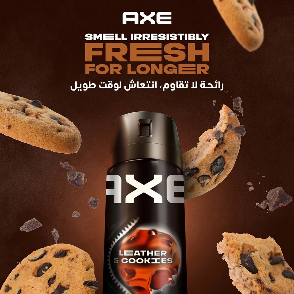 Axe Leather & Cookies 48h Deodorant Spray - 150ml