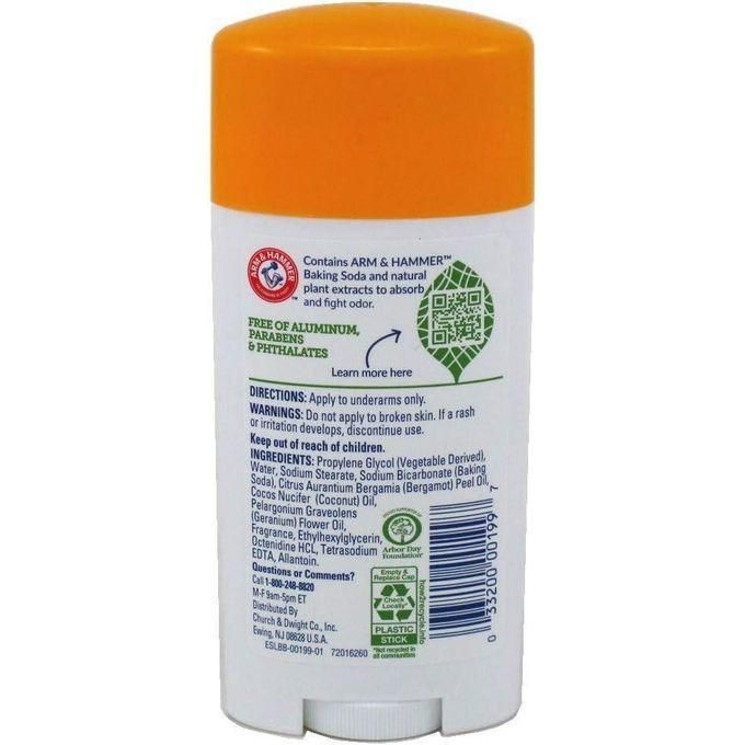 ARM & HAMMER Essentials Natural Deodorant Coconut Geranium 71 GM