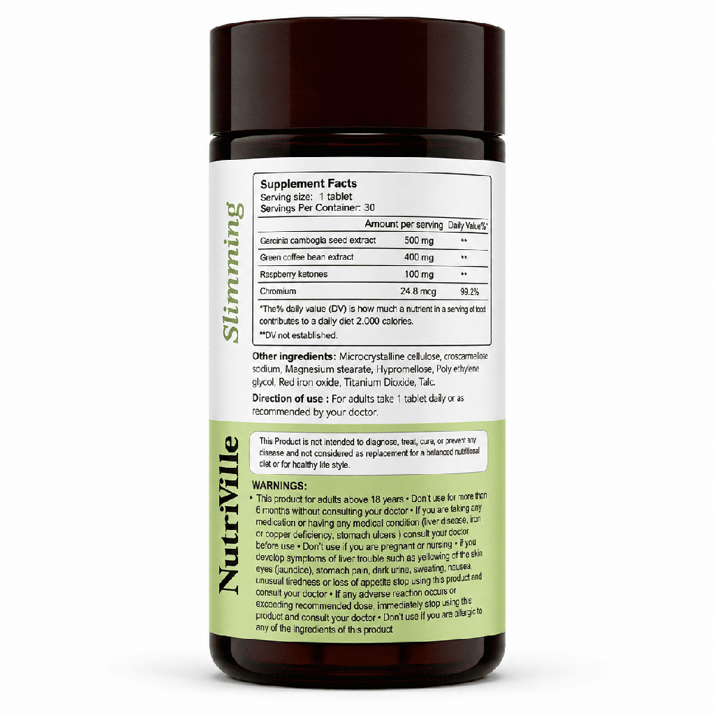 NUTRIVILLE  SLIMMING 30 TAB