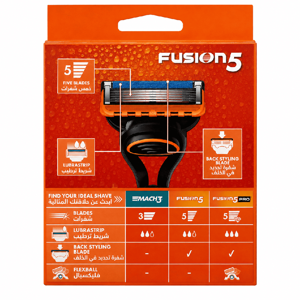 GILLETTE FUSION 2 BLADES