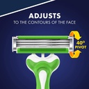 GILLETTE Blue 3 Sensitive  6+2 ماكينات