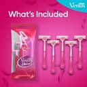 Gillette Blue II Plus Disposable Razor for Women - 5 Pieces