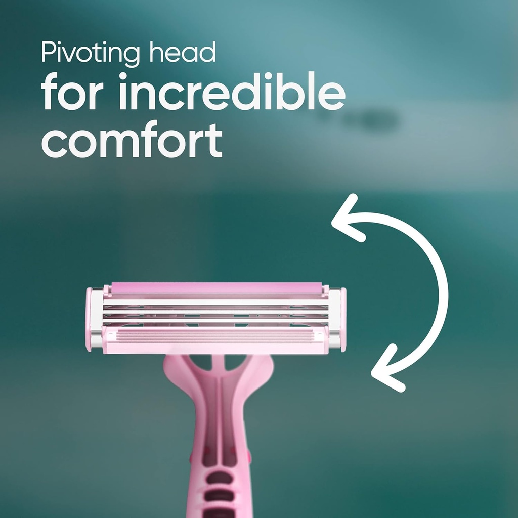 Gillette Simply Venus 2 Blades Women's Disposable Razors, 8+ 4 Count Special Offer