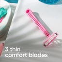 Gillette Simply Venus 2 Blades Women's Disposable Razors, 8+ 4 Count Special Offer
