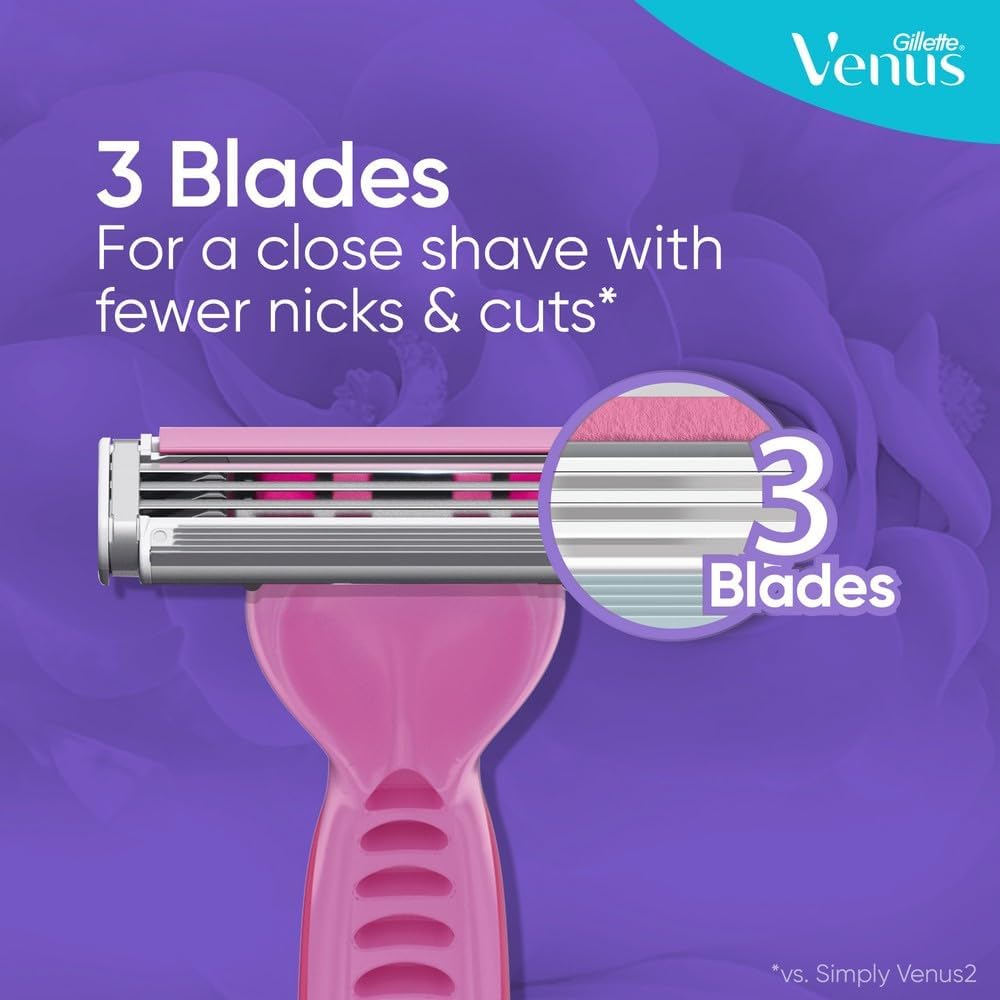 Gillette Venus Colors 3 Blades 