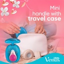 Gillette Venus ComfortGlide SPA Breeze Woman's Mini Travel Refillable Razor