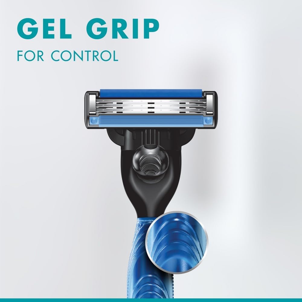 Gillette Mach3+ Razor Blade Refills – 3 Pieces