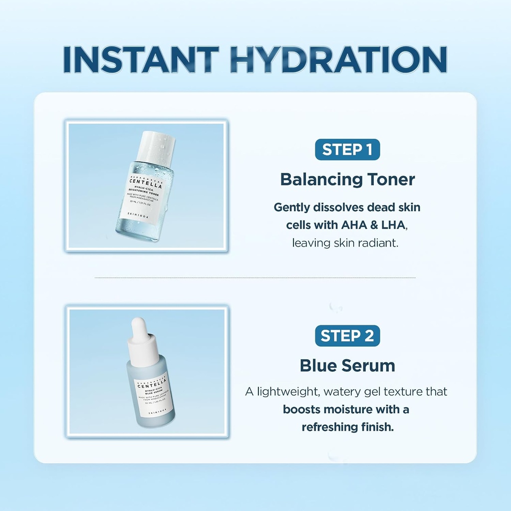 Centella Skin 1004 Soothing and Moisturizing Travel Kit