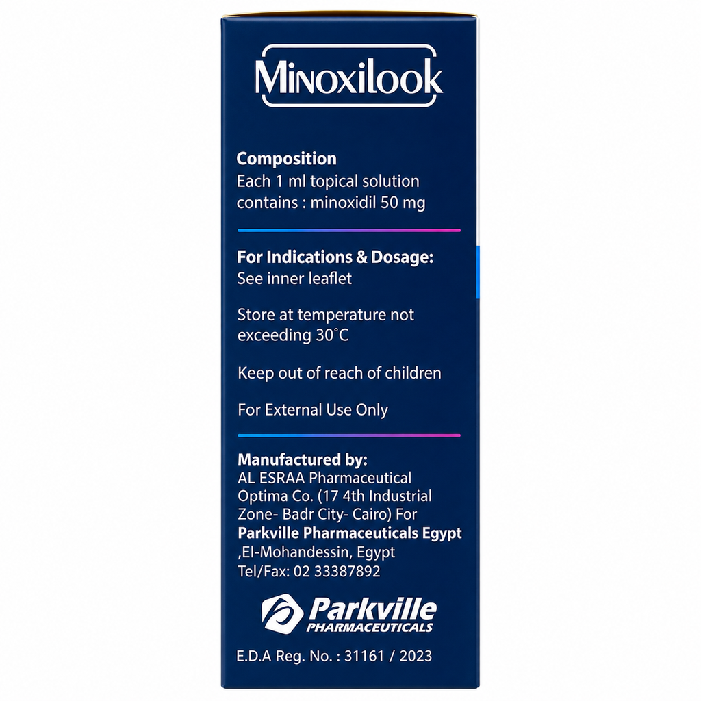 Minoxilook 5% Topical Solution for Men & Women 100 ml