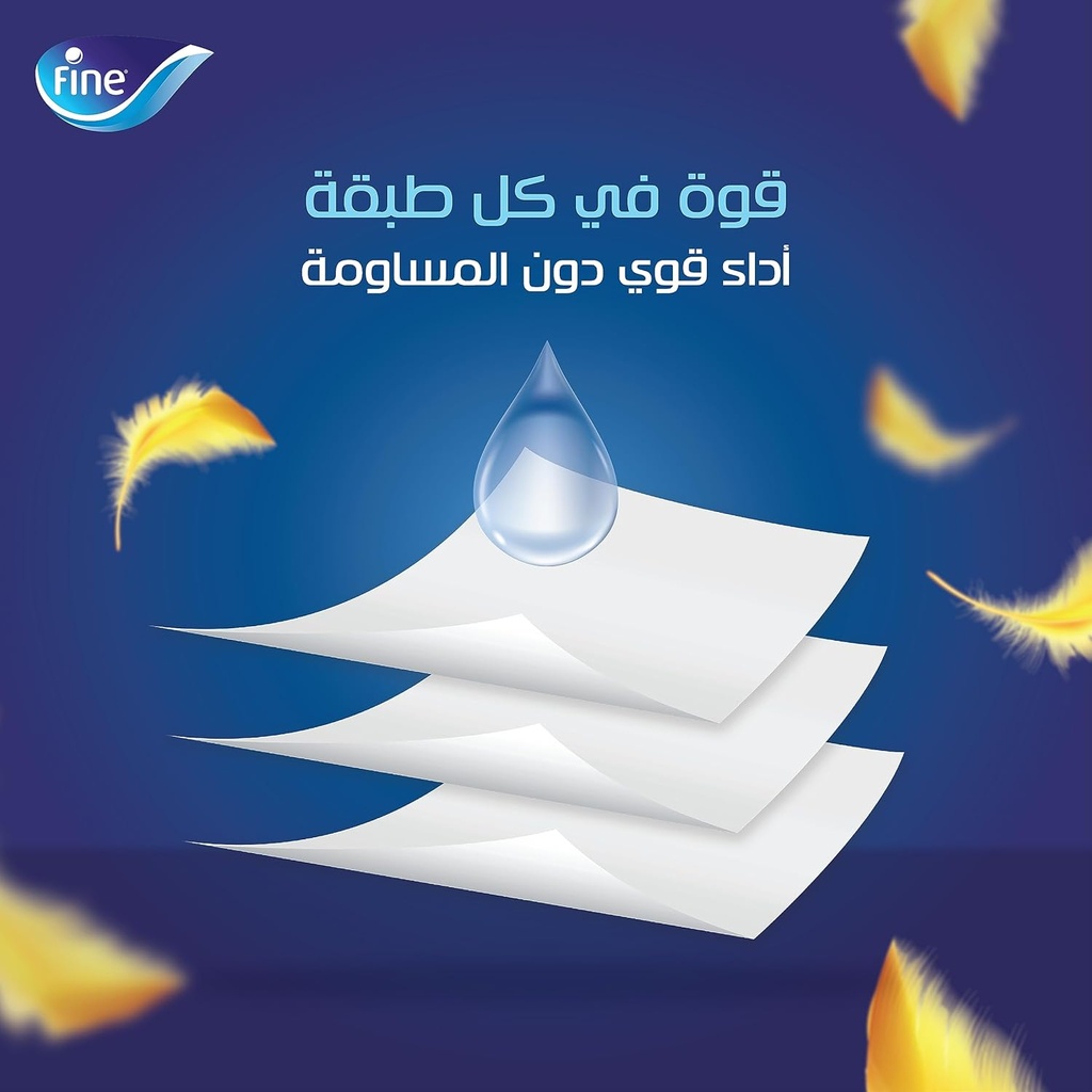 Fine Prestige Facial Tissues 500 Sheets 3 Ply