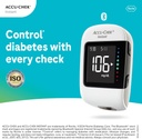 Accu Chek Instant glucometer with 10 Test Strips Free