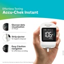 Accu Chek Instant glucometer with 10 Test Strips Free
