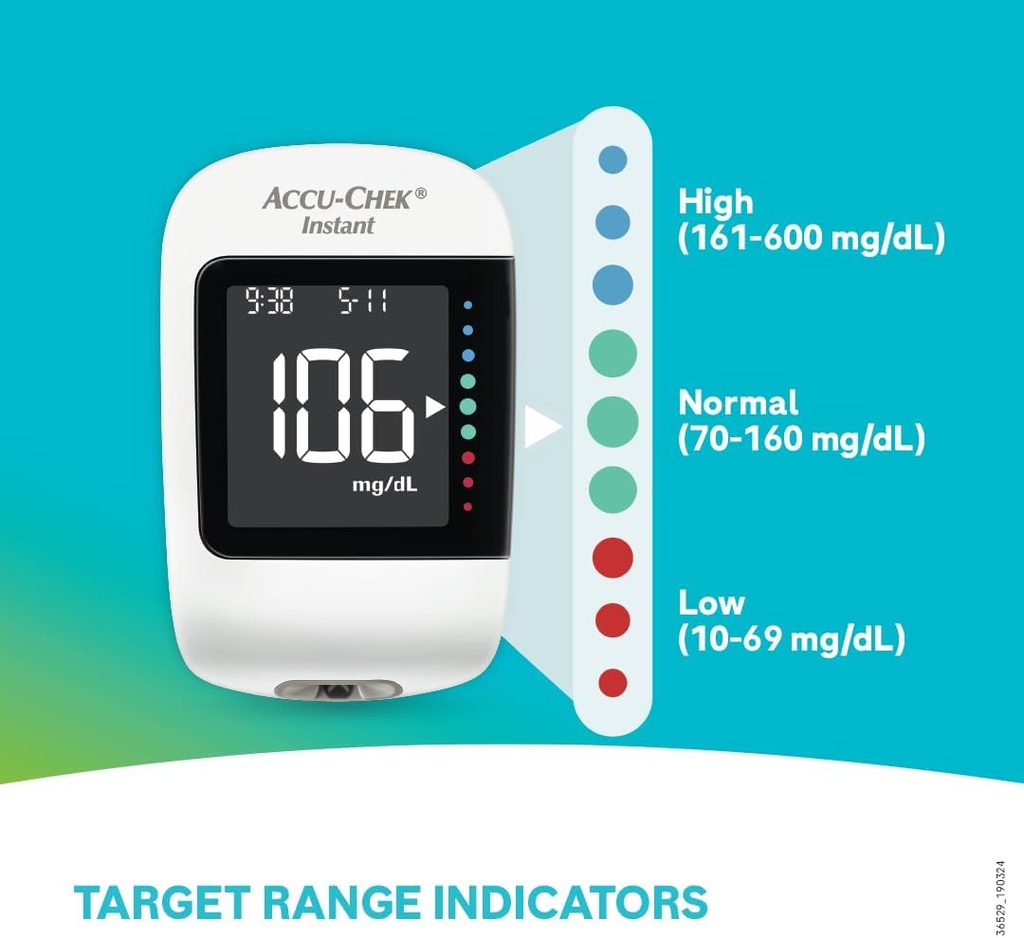ACCU CHEK Instant Blood Glucose Monitoring System Offer + 50 Strips Free