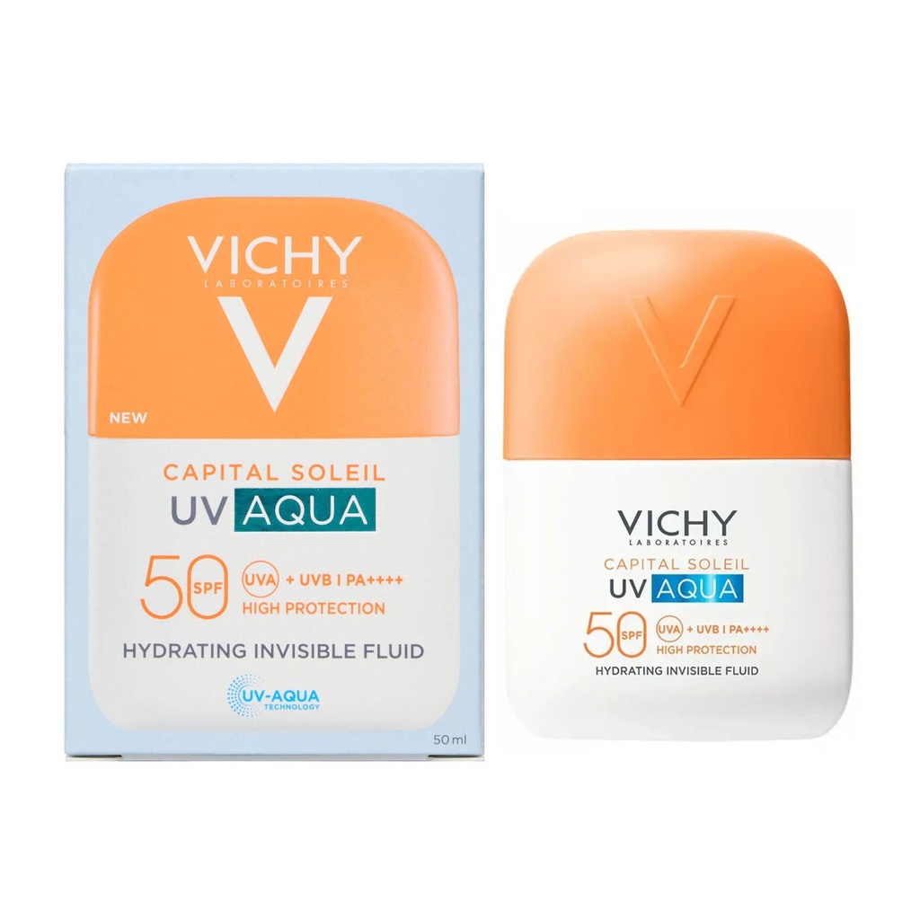Vichy Capital Soleil UV Aqua Invisible Moisturizing Fluid SPF50 50 ml