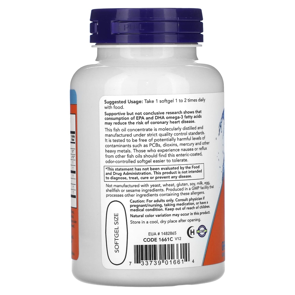 NOW ULTRA OMEGA -3 90 CAPS. 