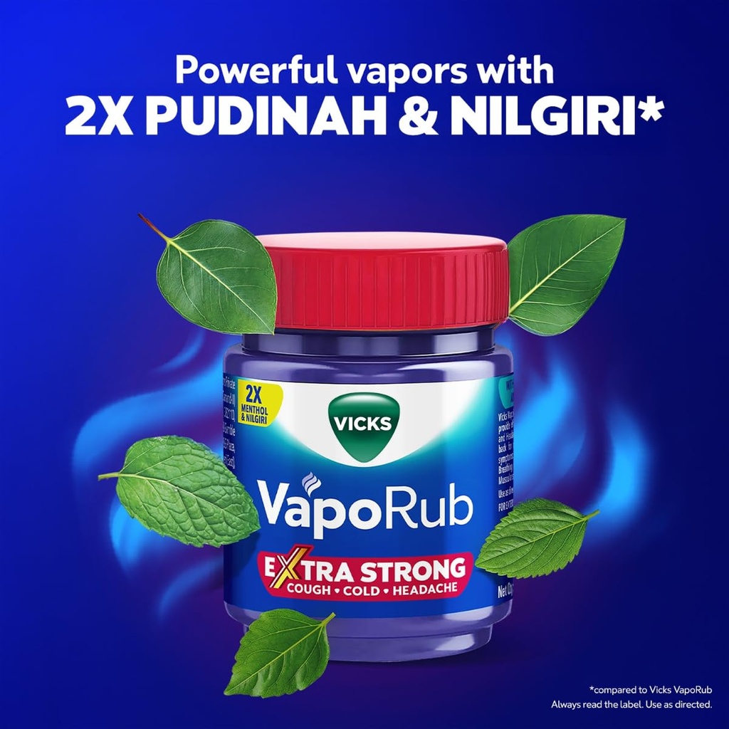 Vicks VapoRub Xtra Strong, 50 ml