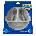 True Gold Silicon feeding set includes Plate, Fork & spoon