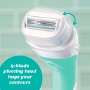 Schick Intuition Sensitive Care Razor For Women With 2 Refills