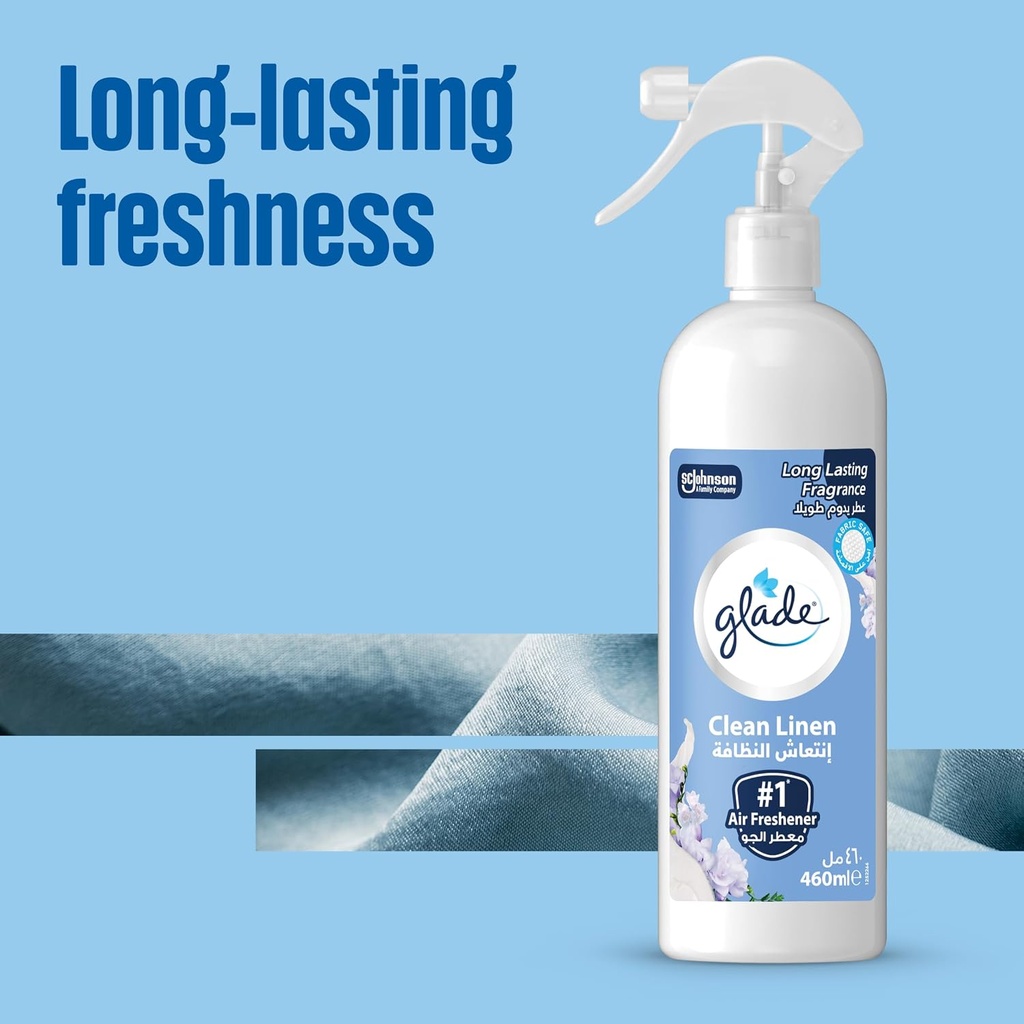 GLADE AIR FRESHENER SPRAY FRESH 460 ML