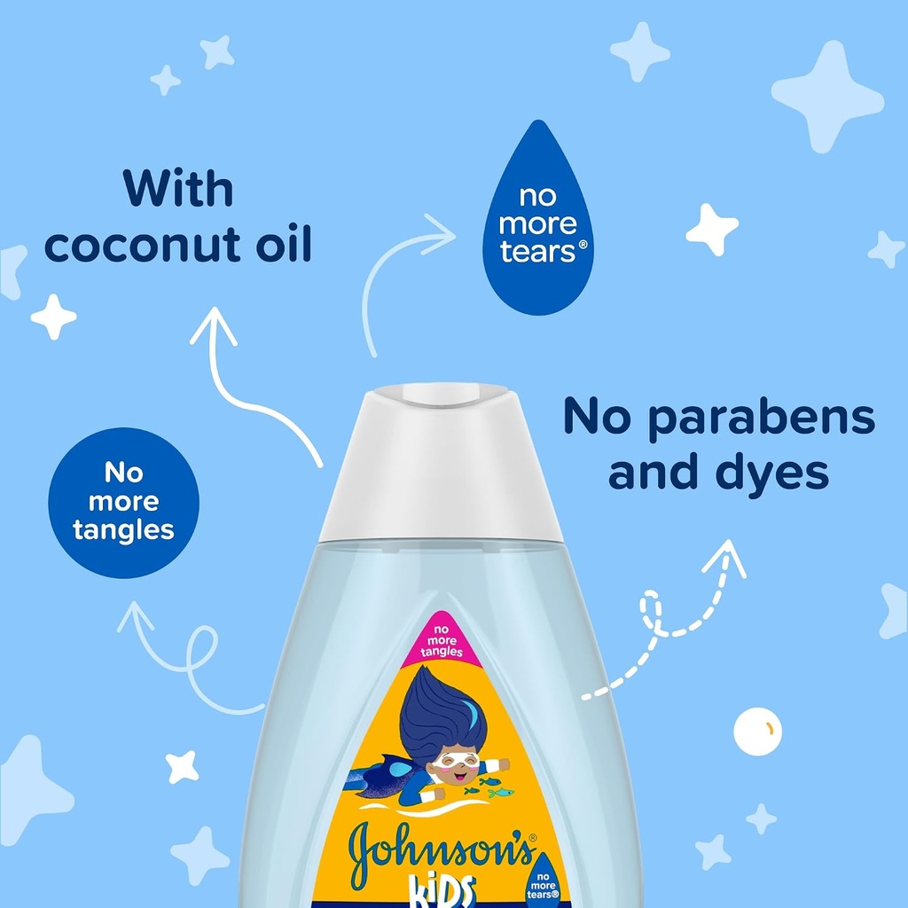 Johnson Kids 2in1 Shampoo & Conditioner 300 Ml