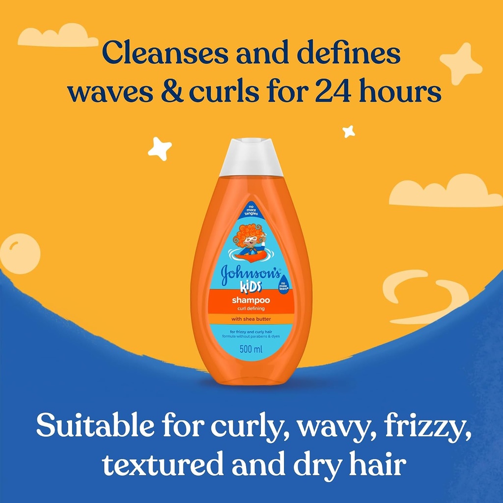 Johnson’s Kids Curl Defining Conditioner with Shea Butter - 500ml
