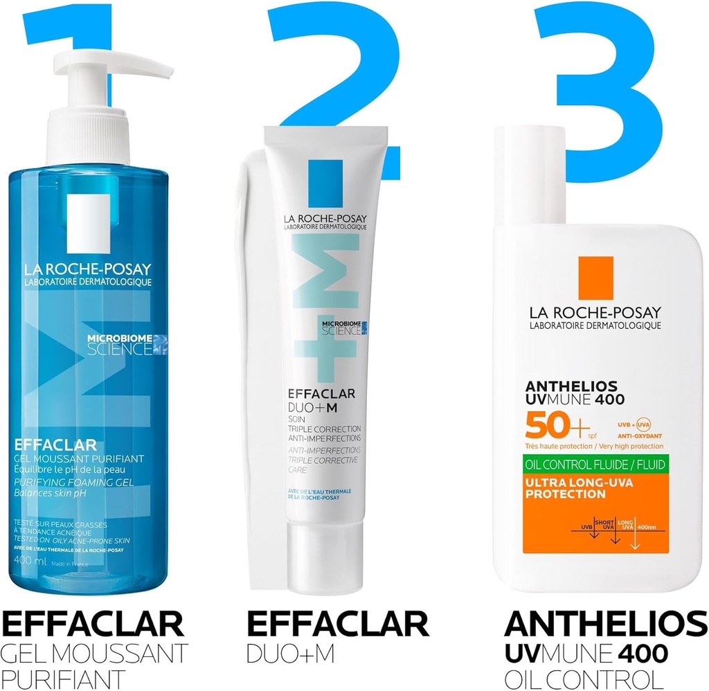 LA ROCHE POSAY EFFACLAR FOAMING GEL 400ML