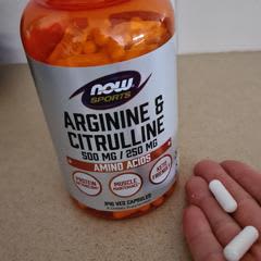 NOW ARGININE & CITRULLINE 120 Caps.