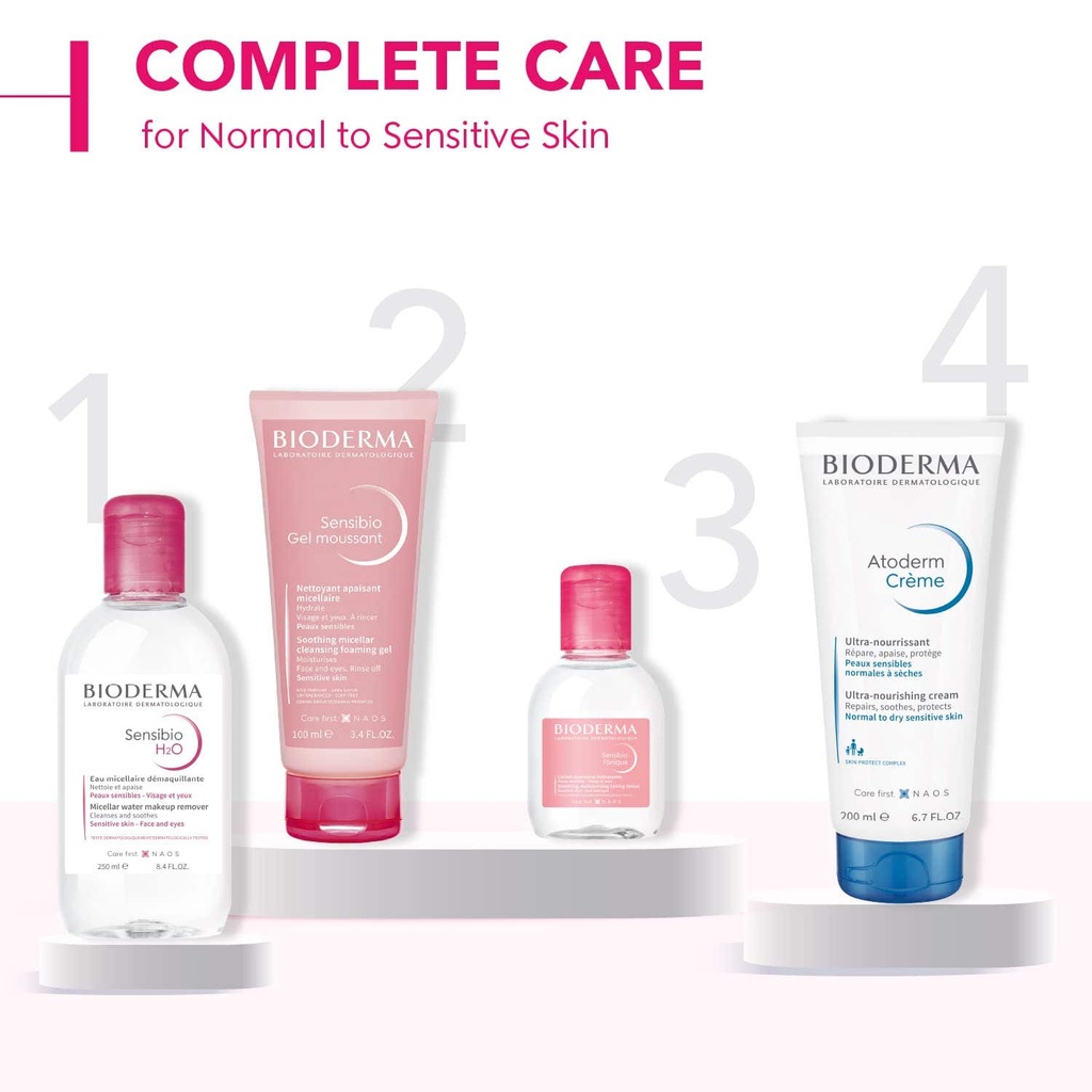 BIODERMA SENSIBIO GEL MOUSSANT FOAMING GEL SENSITIVE 100ML 