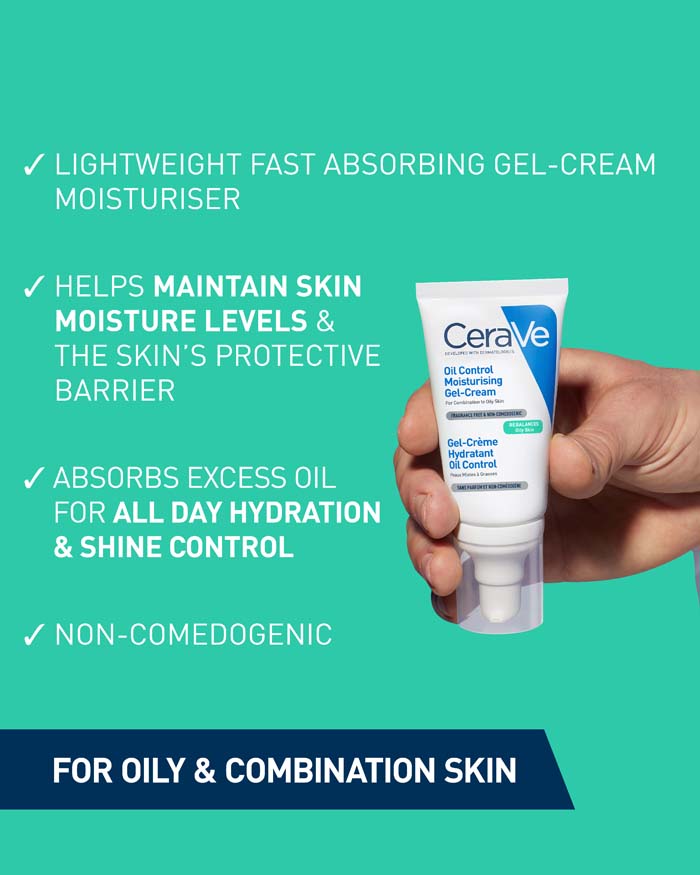 CERAVE CONTROL MOISTURE GEL CREAM 52 ML