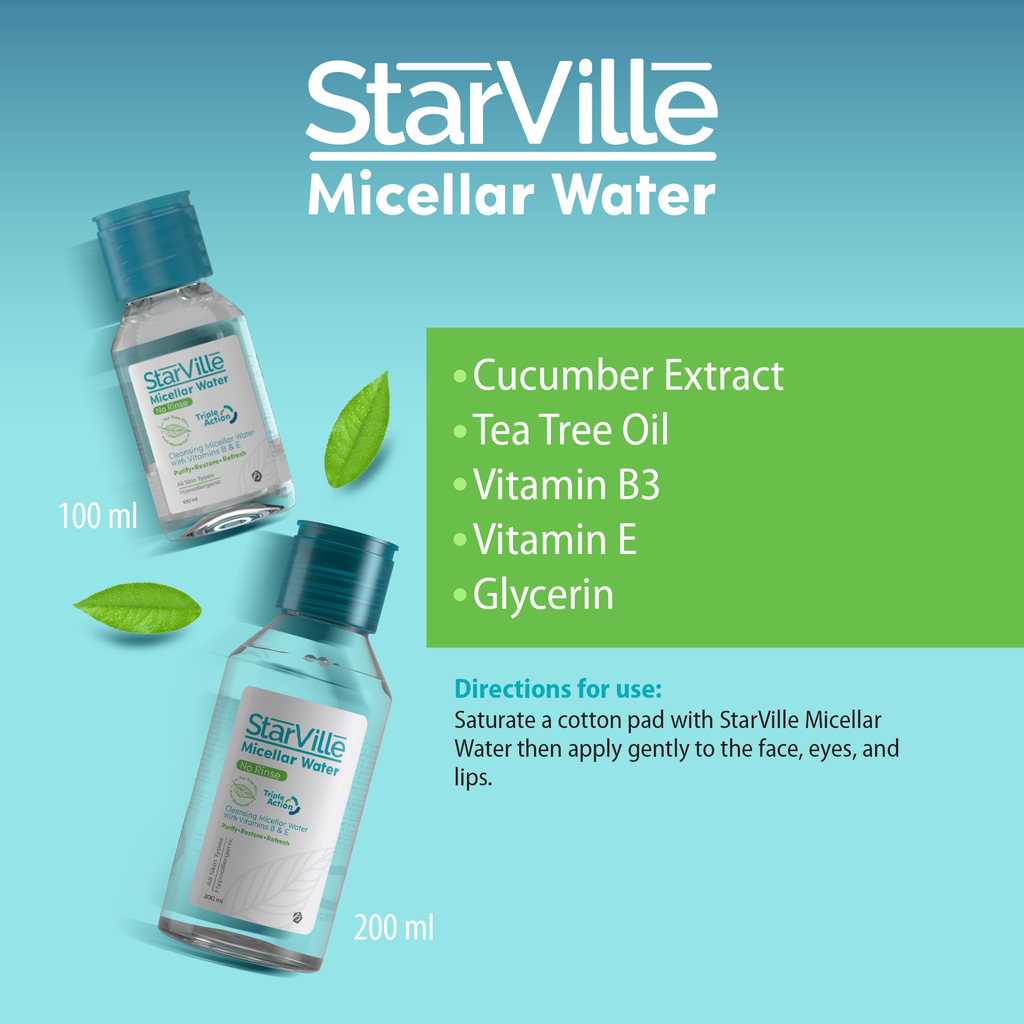 STARVILLE  MICELLAR WATER 100 ML