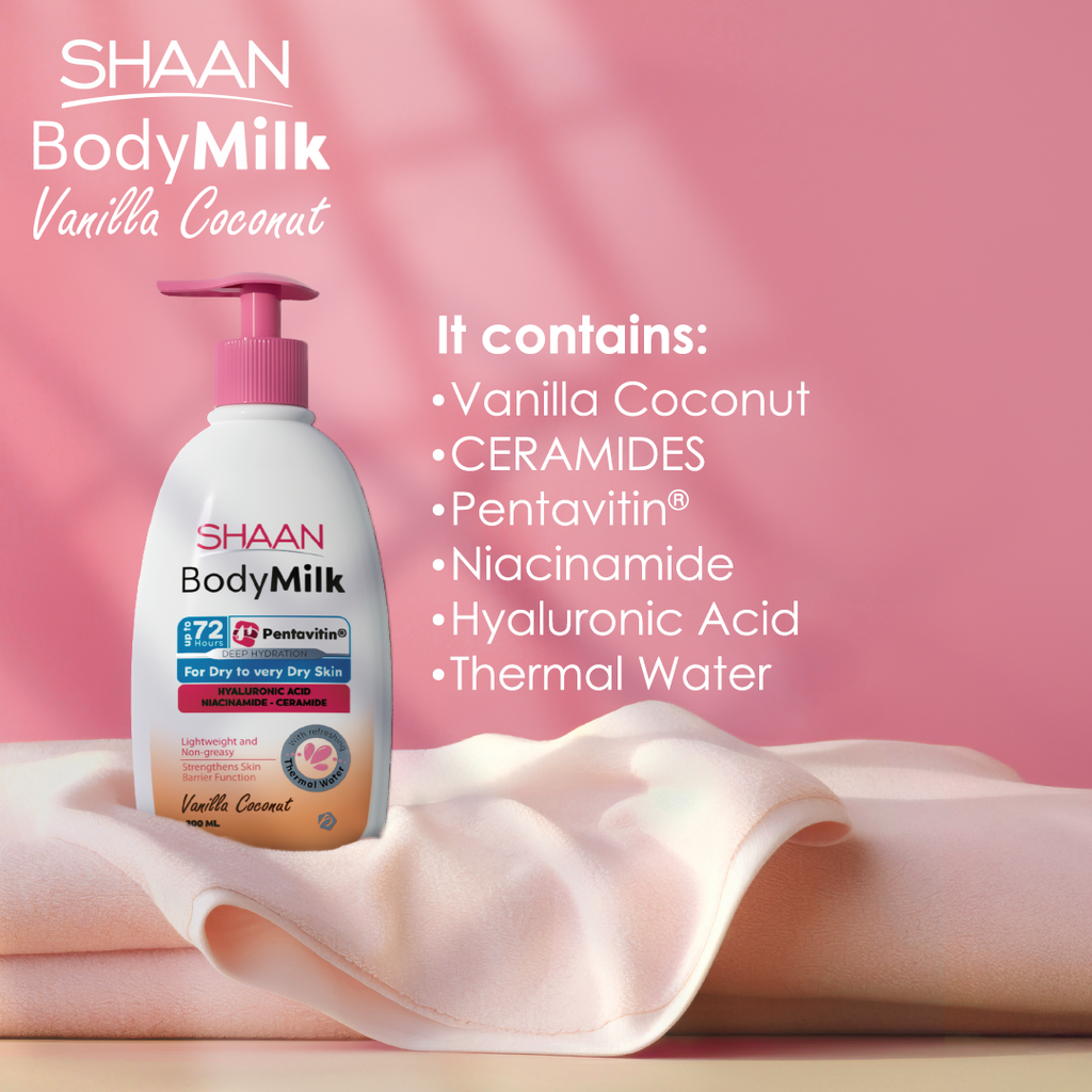 SHAAN BODY MILK VANILLA COCONAT 300 ML 