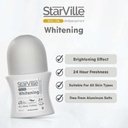 STARVILLE ROLL ON FRAGRANCE FREE 60 ML WHITENING