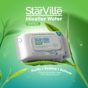 STARVILLE MICELLAR WATER WIPES 50WIPES 