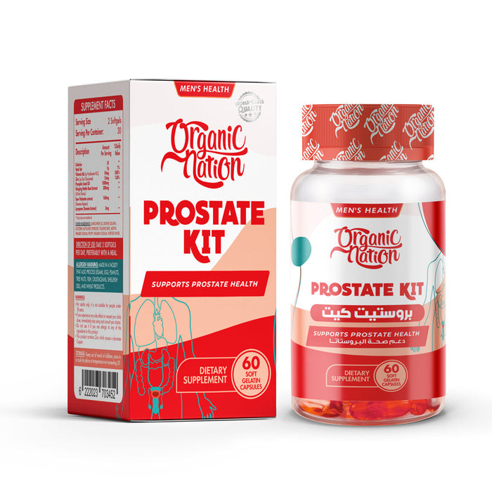 ORGANIC NATION PROSTATE KIT 60 CAP