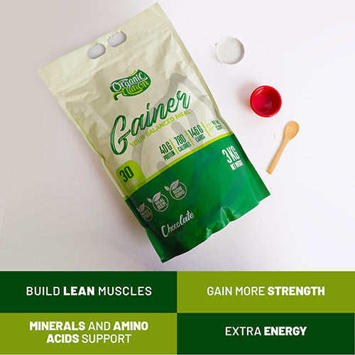 Organic Nation Gainer-30Serv.-3KG-Chocolate
