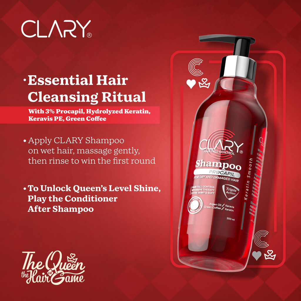 CLARY SHAMPOO WITH PROCAPIL DRY HAIR 300 ML