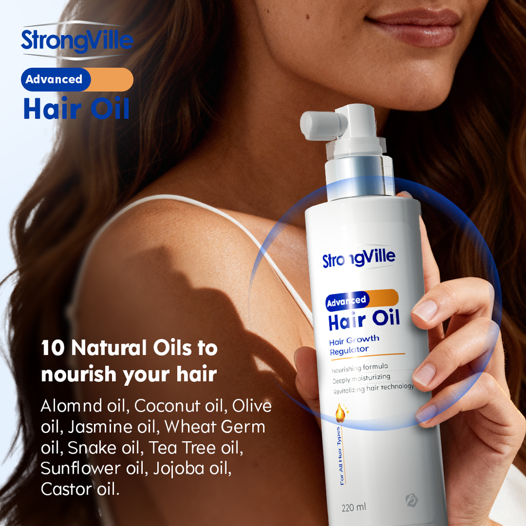 STRONGVILLE HAIR OIL ADVANCED 200 ML