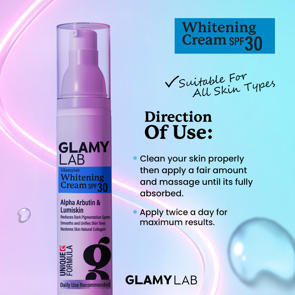 GLAMY LAB WHITENING CREAM SPF30 50 GEL