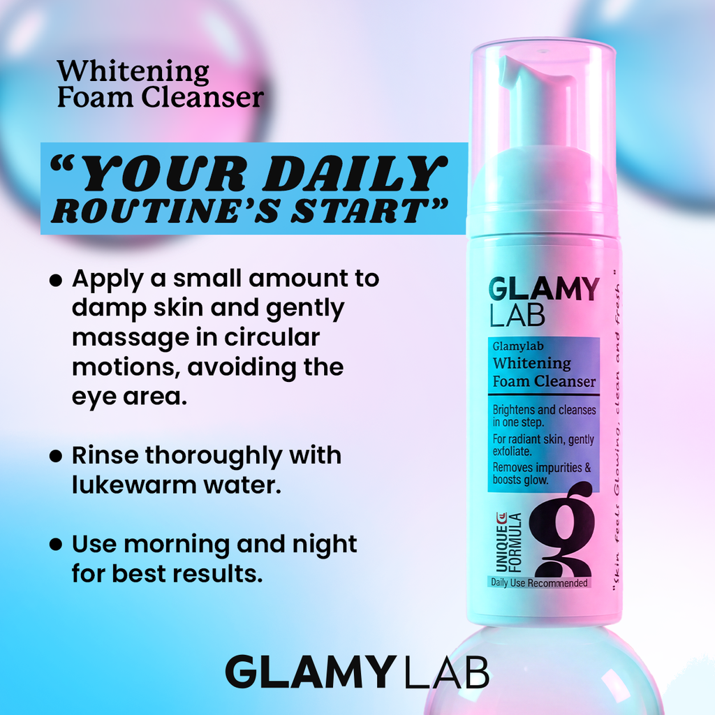 GLAMY LAB WHITENING FOAM CLEANSER 150 ML