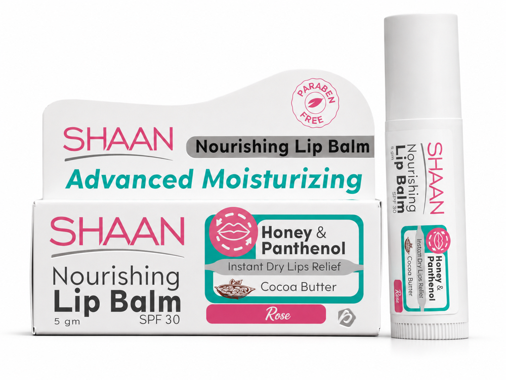 SHAAN  LIP BALM ROSE 5 GM