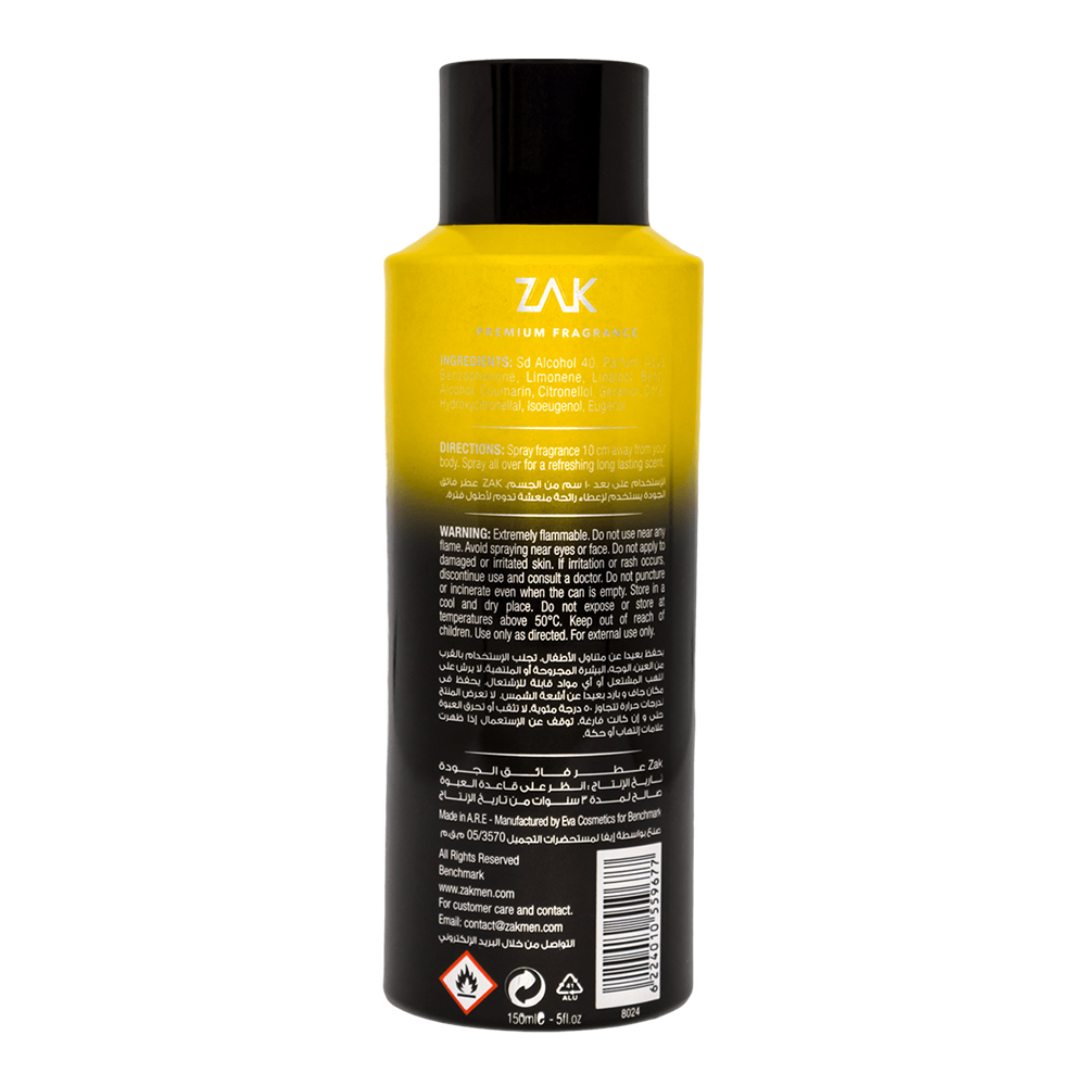 ZAK INTENSE PARFUM BIG SHOT 150 ML