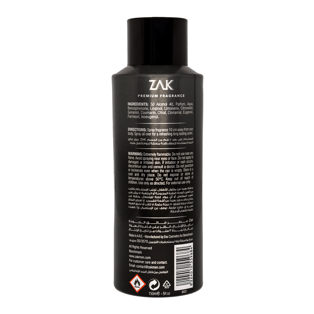 ZAK INTENSE PARFUM NIGHT RIDE 150 ML 