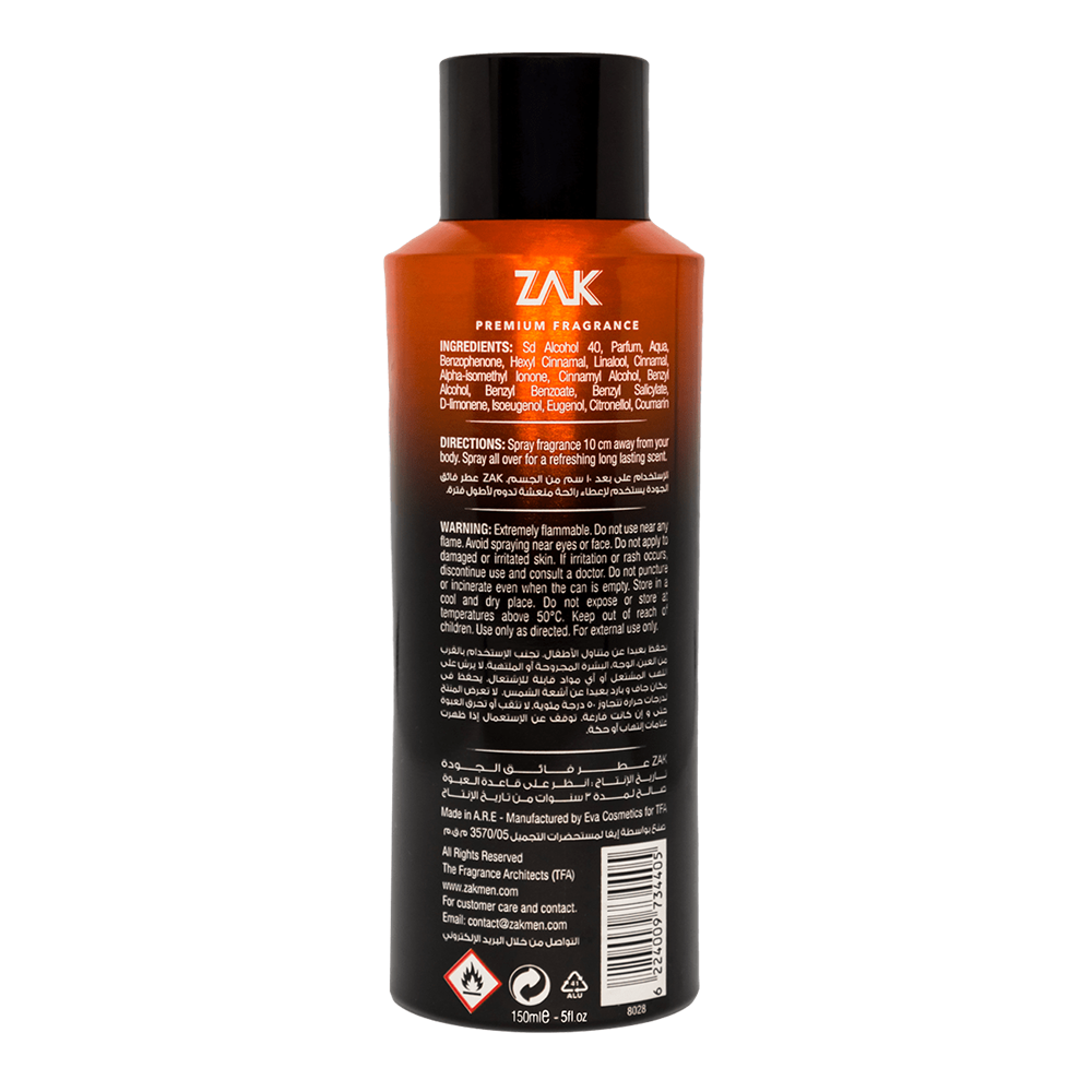 ZAK INTENSE PERFUM EXPLODE 150 ML