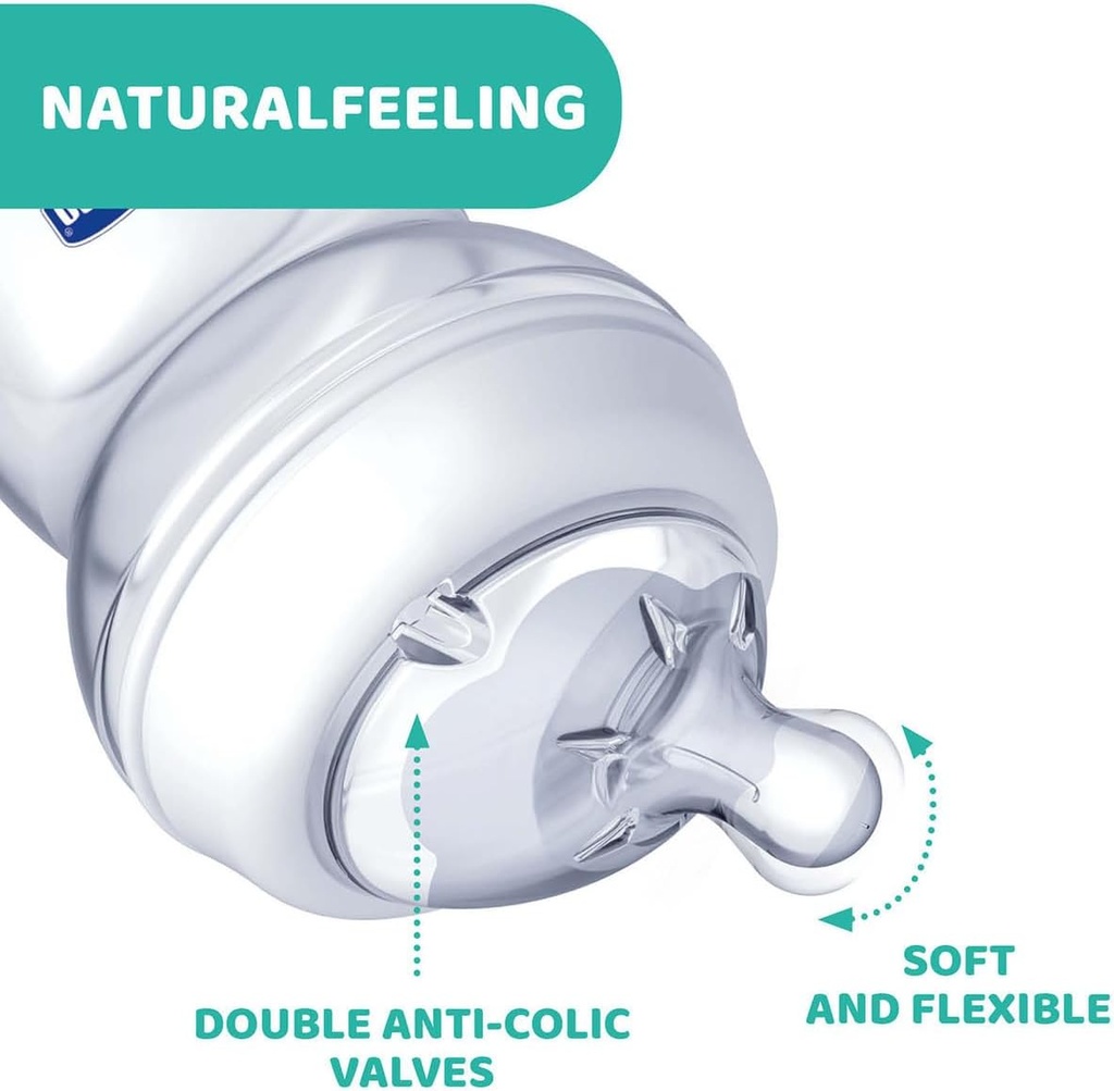 CHICCO NATURAL FEELING +0 M SLOW
