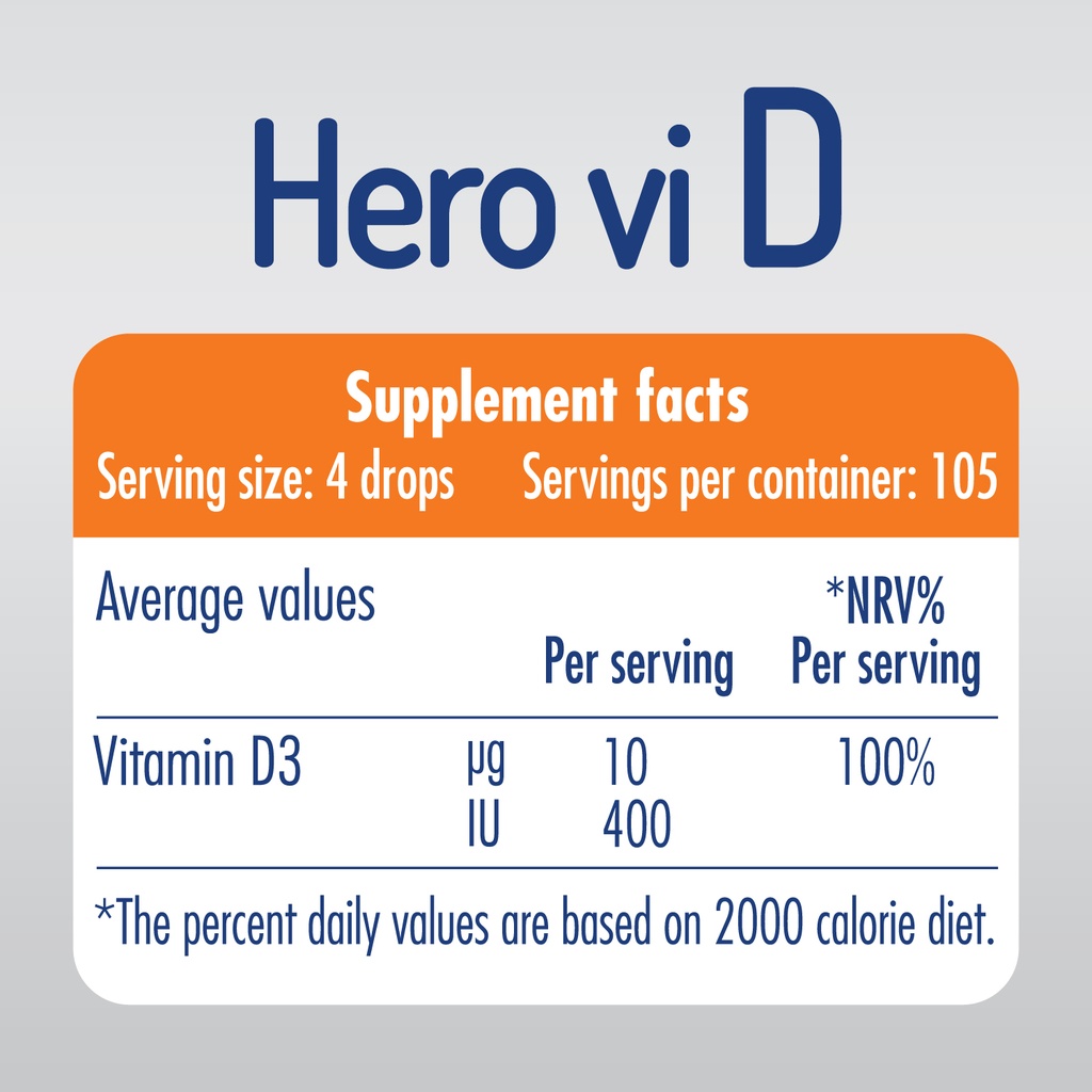 HERO vi D3 DROPS