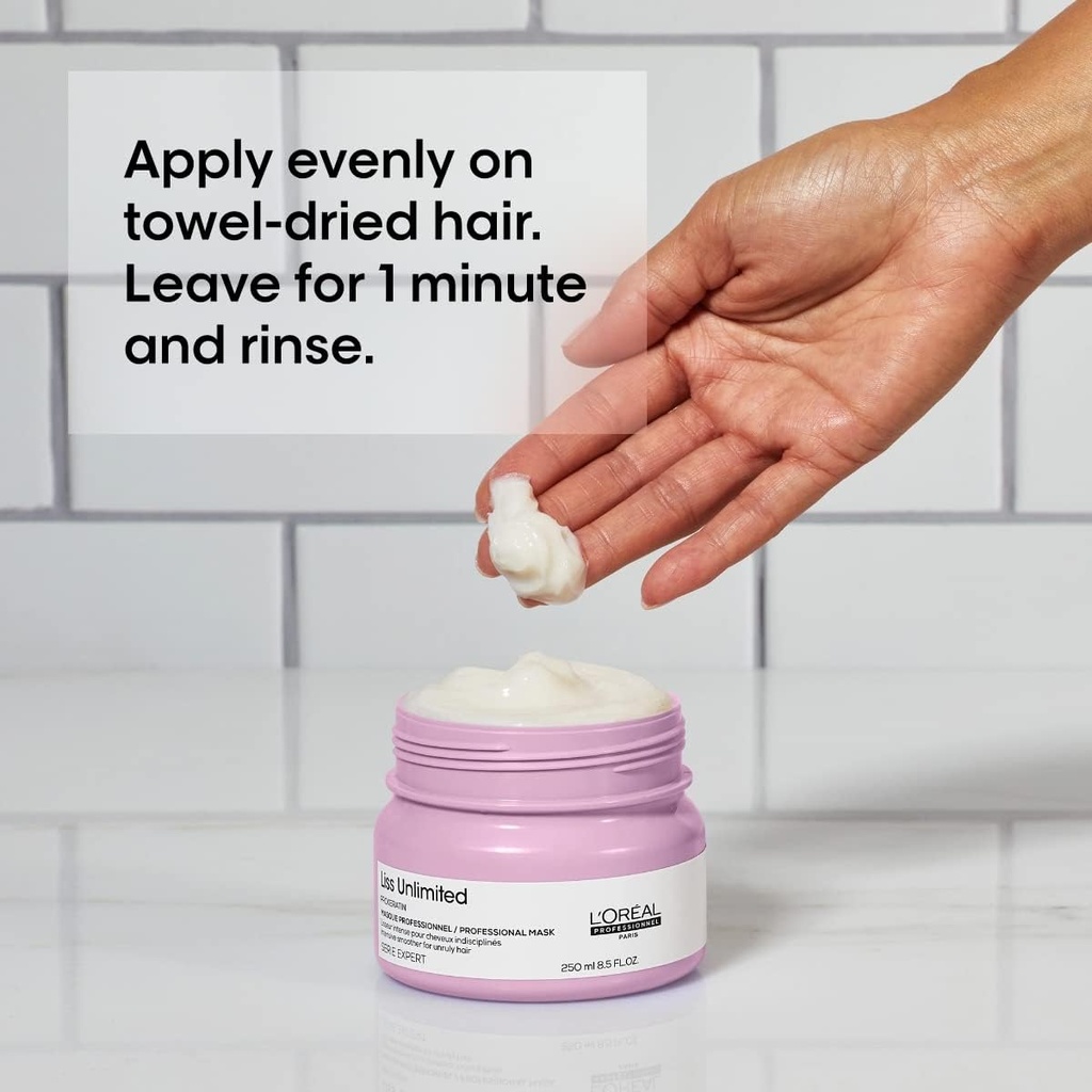 Loreal Professionnel Serie Expert Liss Unlimited Hair Mask - 250ml